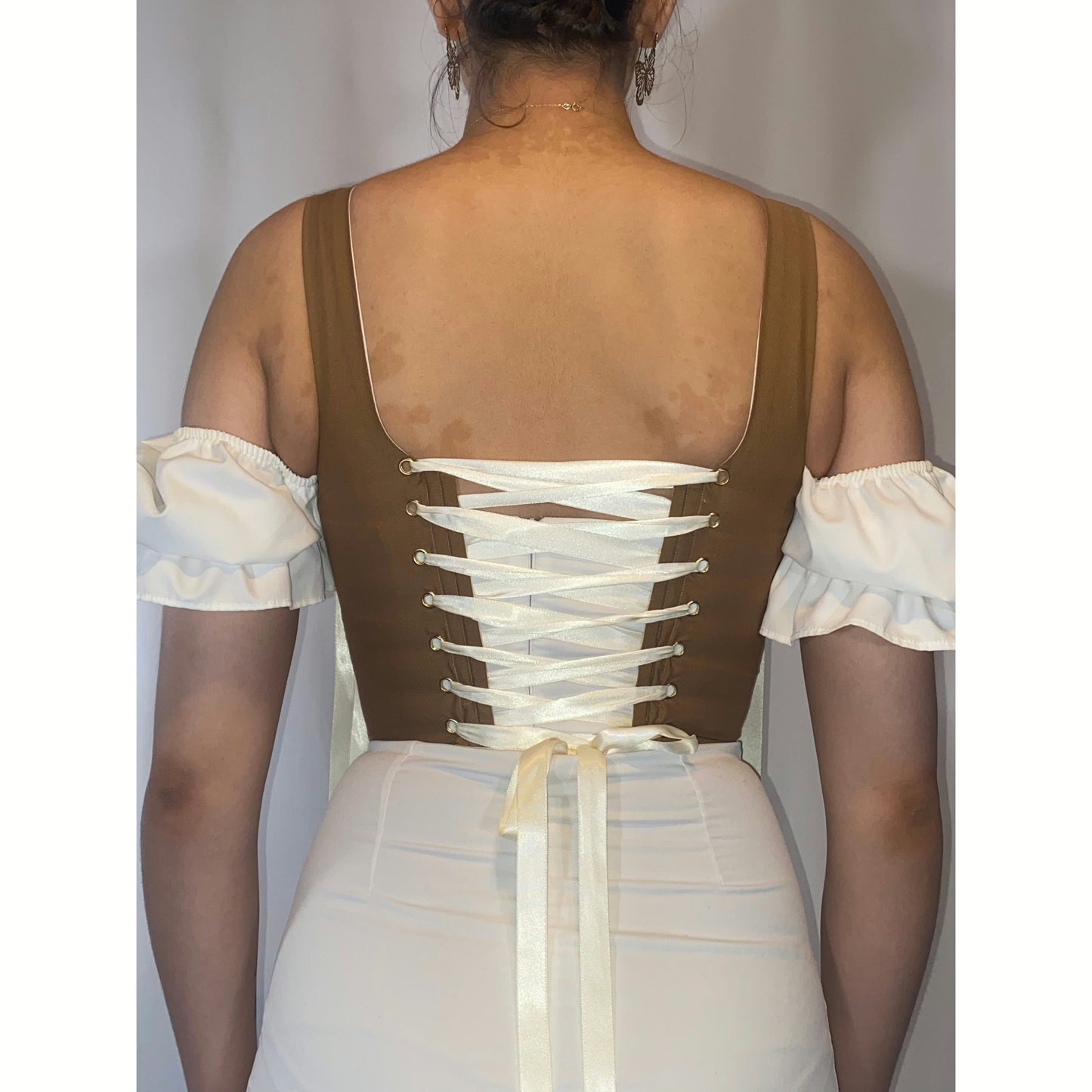 Brown corset