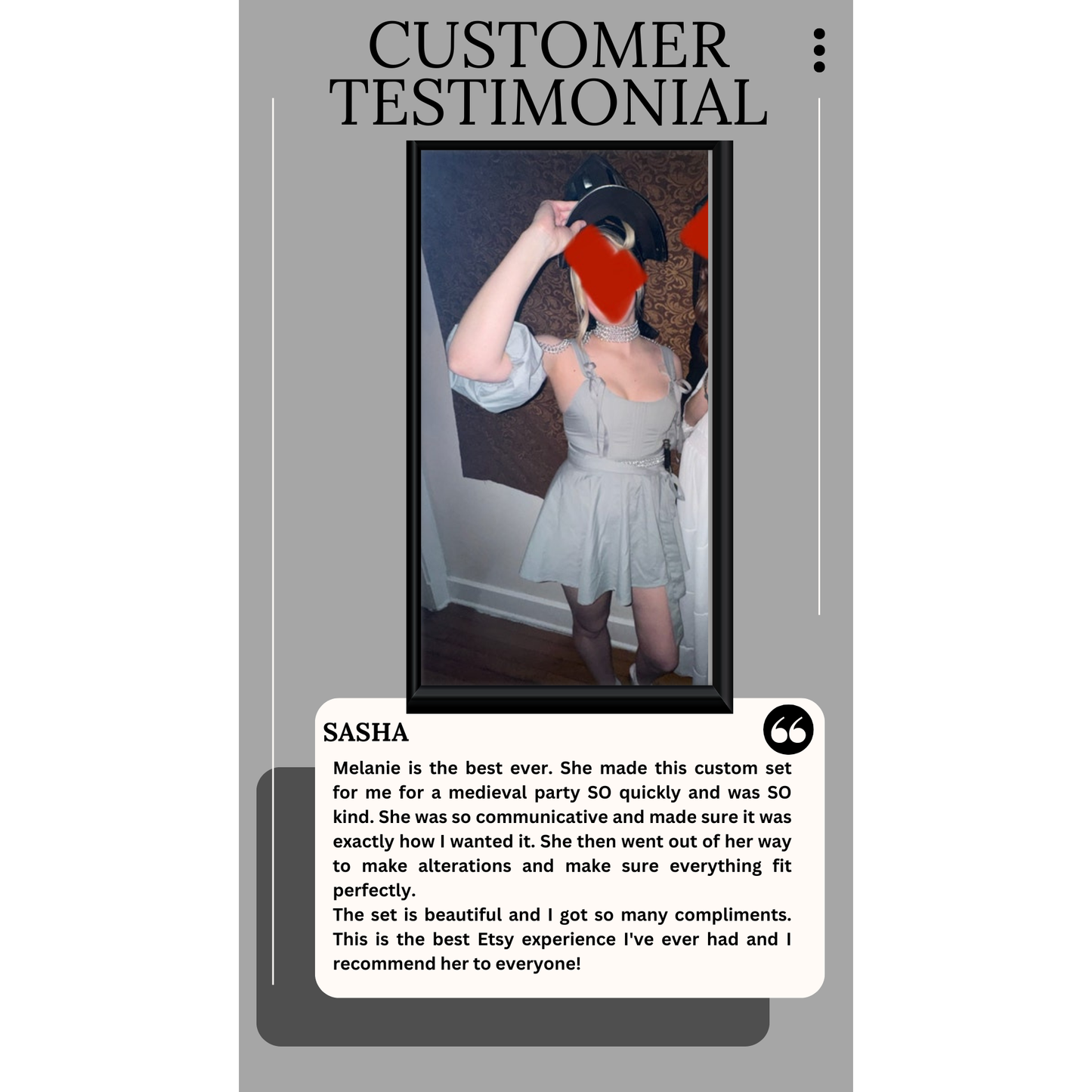 Obsidian Rose OverBust Corset Set – Custom Colors Available