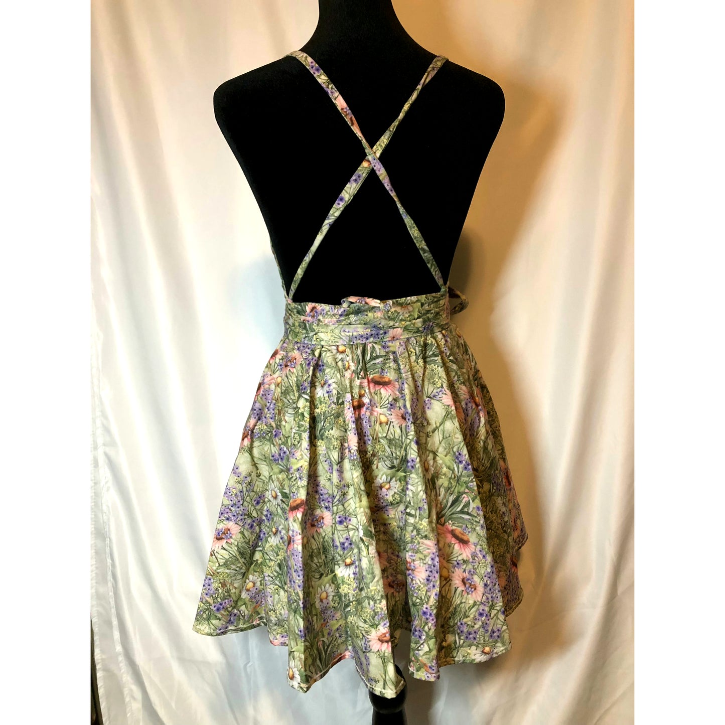 Sunny Day Set – Handmade Floral Dress Set | Vintage Garden Aesthetic