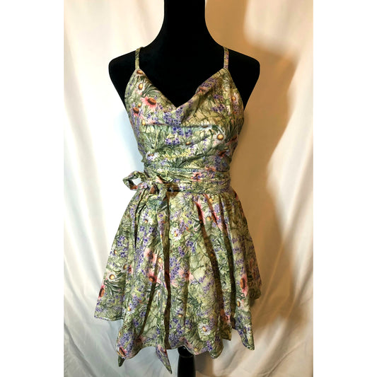 Sunny Day Set – Handmade Floral Dress Set | Vintage Garden Aesthetic