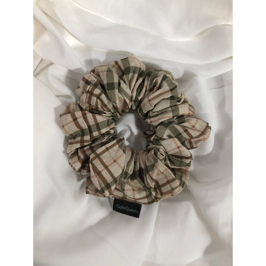 Plaid Mini Scrunchie